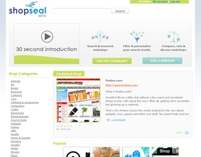 Shopseal.com 2006
