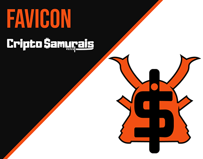 Favicon para o Site Cripto Samurais