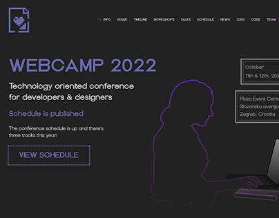 IT Conference Event / Homepage