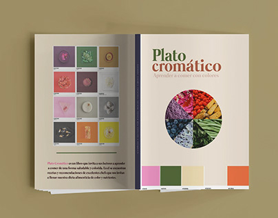 Plato cromático: Editorial design