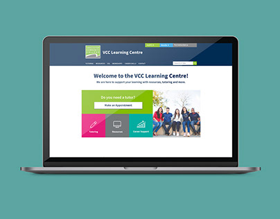 UX-UI and Web Design for VCC Learning Centre