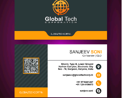 visiting card by me