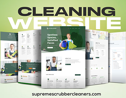 Cleaning Service Provider website