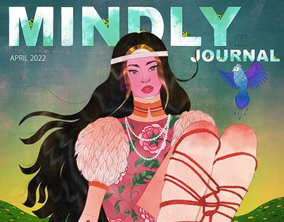 MINDLY JOURNAL April Art Issue Covers
