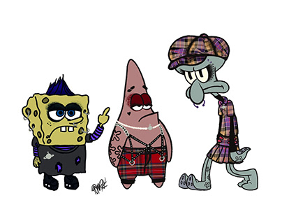 Punk SpongeBob & Friends
