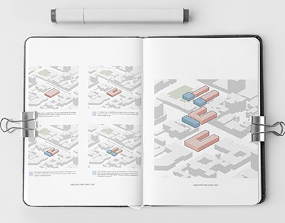Urban Design & architectural Concept Diagrams
