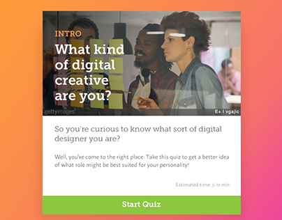 Design Personality Quiz