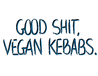 Good Shit, Vegan Kebabs.