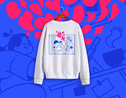 Merch design for a sweatshirt/t-shirt