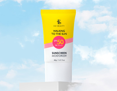 Sunscreen Moisturizer | Product Advertisement
