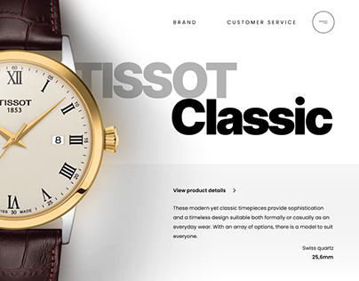 Tissot classic watches web site