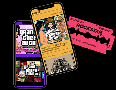 Rockstar Redesign (corporate website)
