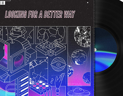 Project thumbnail - Looking for a Better way EP Cover Design
