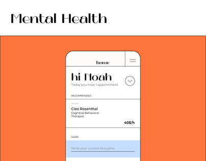 place M - Mental Health App