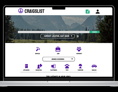 Craigslist Website Redesign Case Study