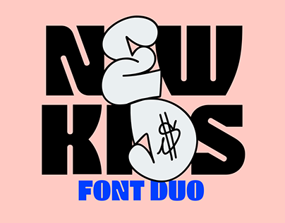 New Kids Font Duo