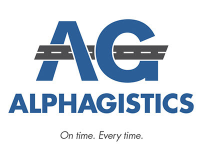 ALPHAGISTICS branding