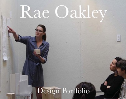 Rae Oakley Design Portfolio 2015
