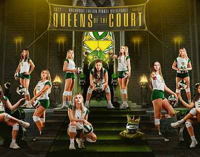 "Queens of the Court" - Rockport-Fulton Lady Pirates