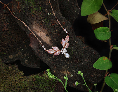Forest Theme Diamond Jewellery