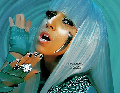 Lady Gaga Painting