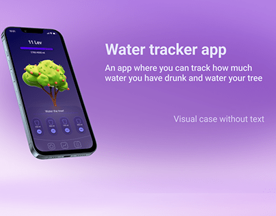 Water tracker app