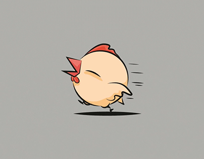 Animation Cute motion chick