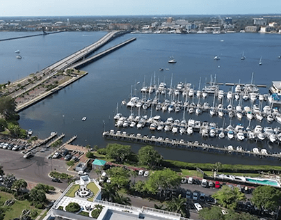River Side Park and Marina in Palmetto Florida.