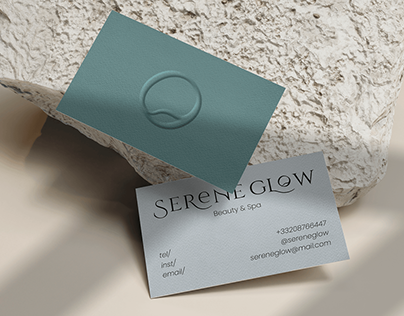 Serene Glow Brand Identity Design
