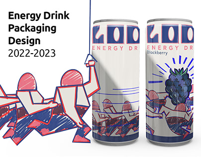 Energy Drink Packaging Design Project