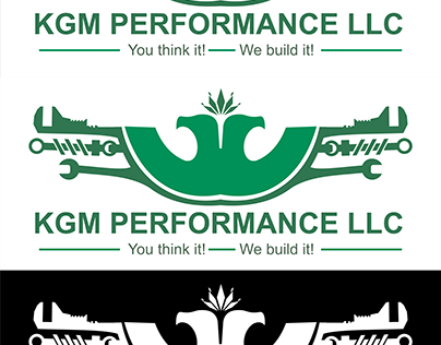 KGM Performance LLC logo design
