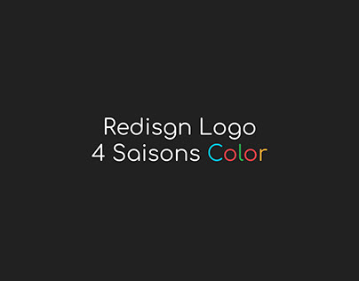REDISGN LOGO WITH 4 COLOR