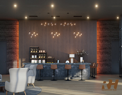 Restaurant Interior Design & 3D Rendering