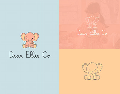 Dear Ellie Co Branding design