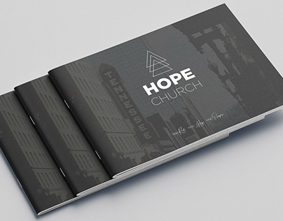 Church brochure design and layout