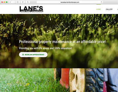 Website | Lane's Lawn & Landscape