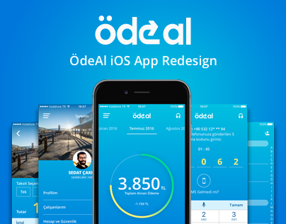 ÖdeAl App - iOS App Redesign
