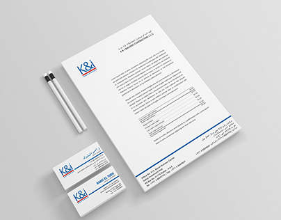 K&i Logo and Stationery Design
