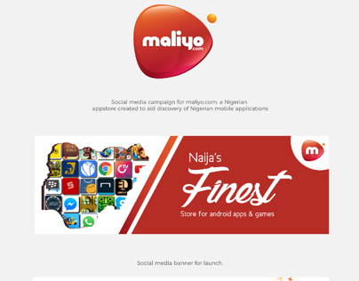 maliyo.com - social media campaign.