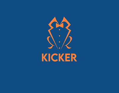 the kicker fashion brand logo design guidline