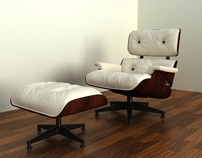render Eames Lounge Chair