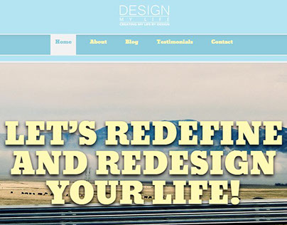 Design My Life – Website Copy
