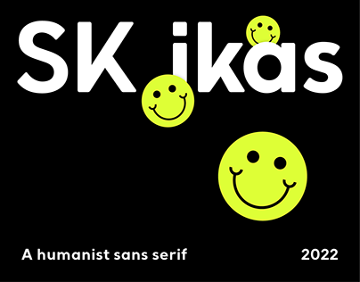 SK ikas Sans Typeface