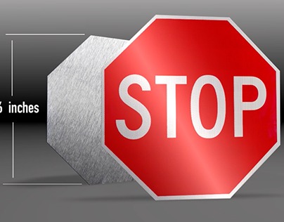 Stop Sign Video / 3D animation