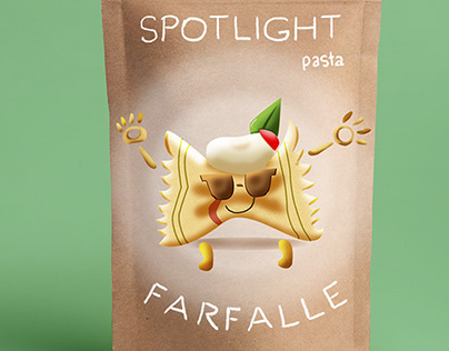Spotlight Pasta Packaging Design