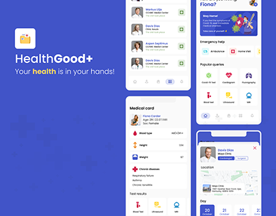 HealthGood+ Personal Healthcare App
