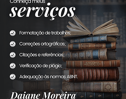 Meus serviços - Daiane Moreira