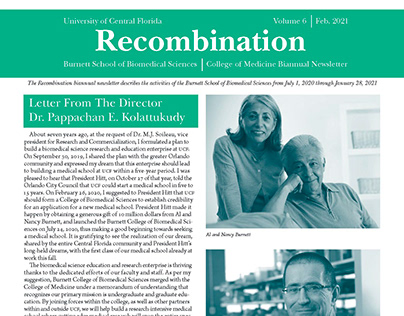 Recombination Newsletter