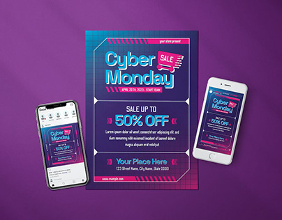 Cyber Monday Sale - Flyer Media Kit