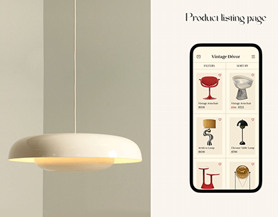 Project thumbnail - Furniture store web and mobile design